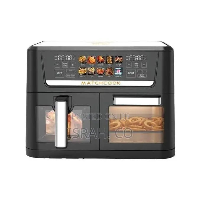 DSP Kb2188 Dual Zone Air Fryer Oven14l With Visual Window