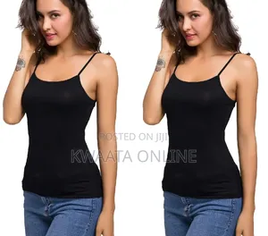 Women's Basic Cami Camisole Stretchy Spaghetti Strap Tank Top