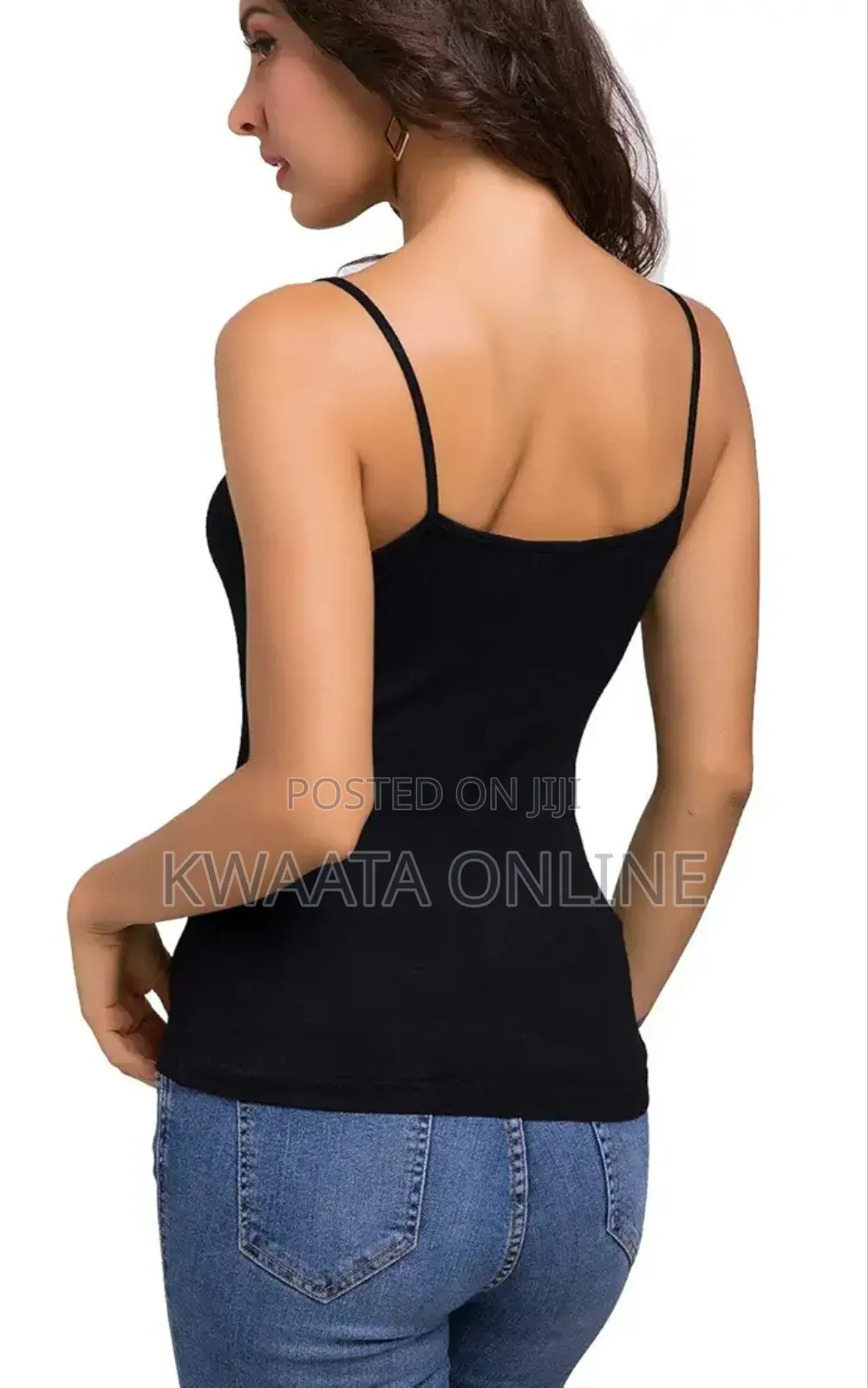 Women's Basic Cami Camisole Stretchy Spaghetti Strap Tank Top