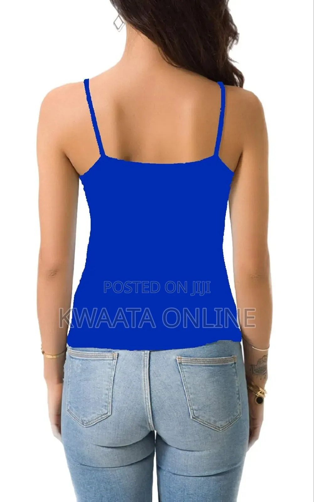 Women's Basic Cami Camisole Stretchy Spaghetti Strap Tank Top