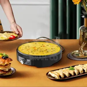 Griddle Crepe Pancake Maker Egg Omellet Frying Pan