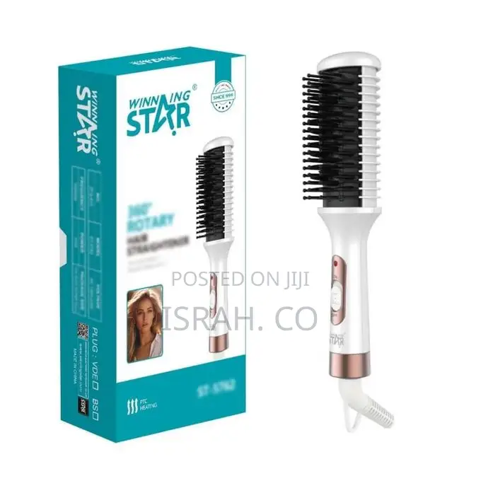 Winning Star 360 Degree Rotating Tail Line PTC Heating Electric Comb