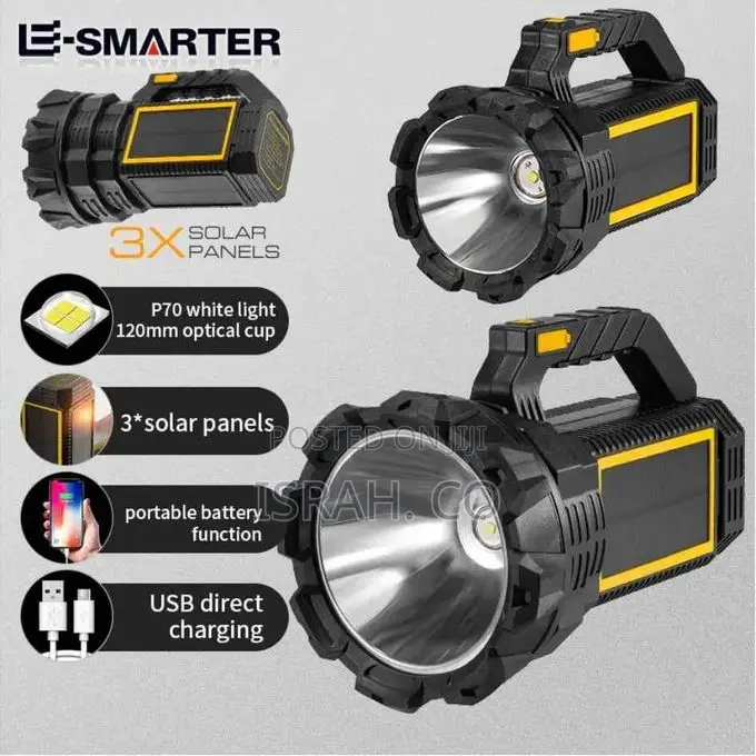 Outdoor Camping Light Security Rechargeable Spotlight Work Hand Lamp