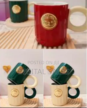 1 Piece of Artistic Portable Breakfast Ceramic Milk Coffee Mug, Tea
