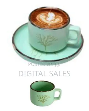Set of 6 Restaurants and Office Tree Ceramic 350ml Cappuccino Coffee
