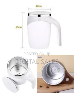 Multifunctional Automatic Magnetic Self-Stirring Cup Travel Mug