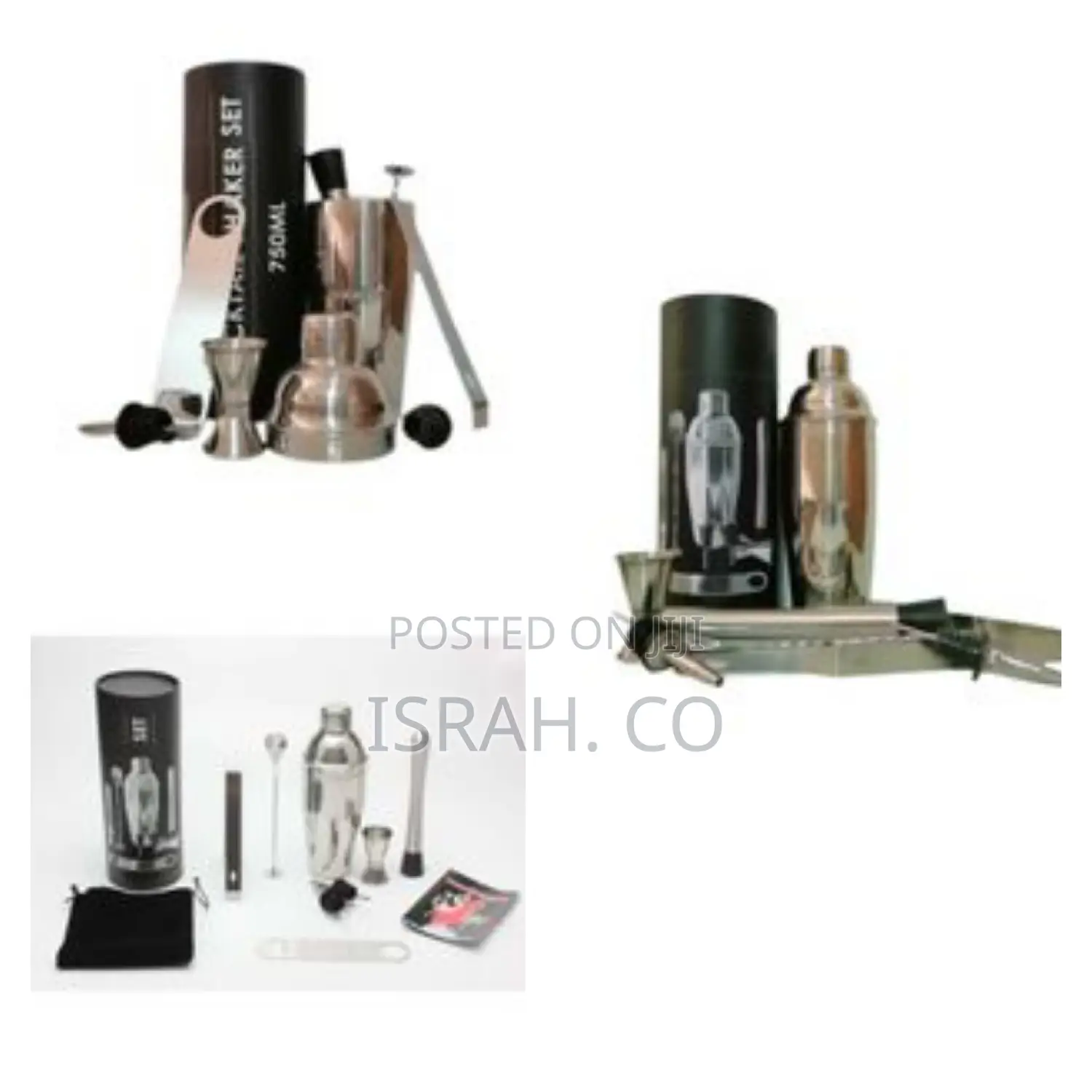 Versatile Cocktail Shaker Set Bartender Drink Mixing Kit
