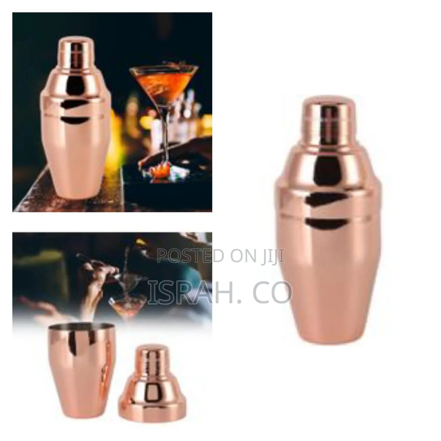 Copper Color Cocktail Shaker Piece