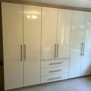 White Master Room Wardrobe With Storage Drawers