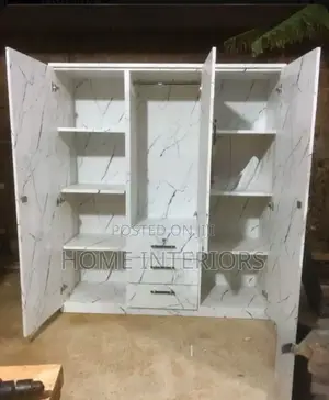 Wardrobe With Simple Shelves