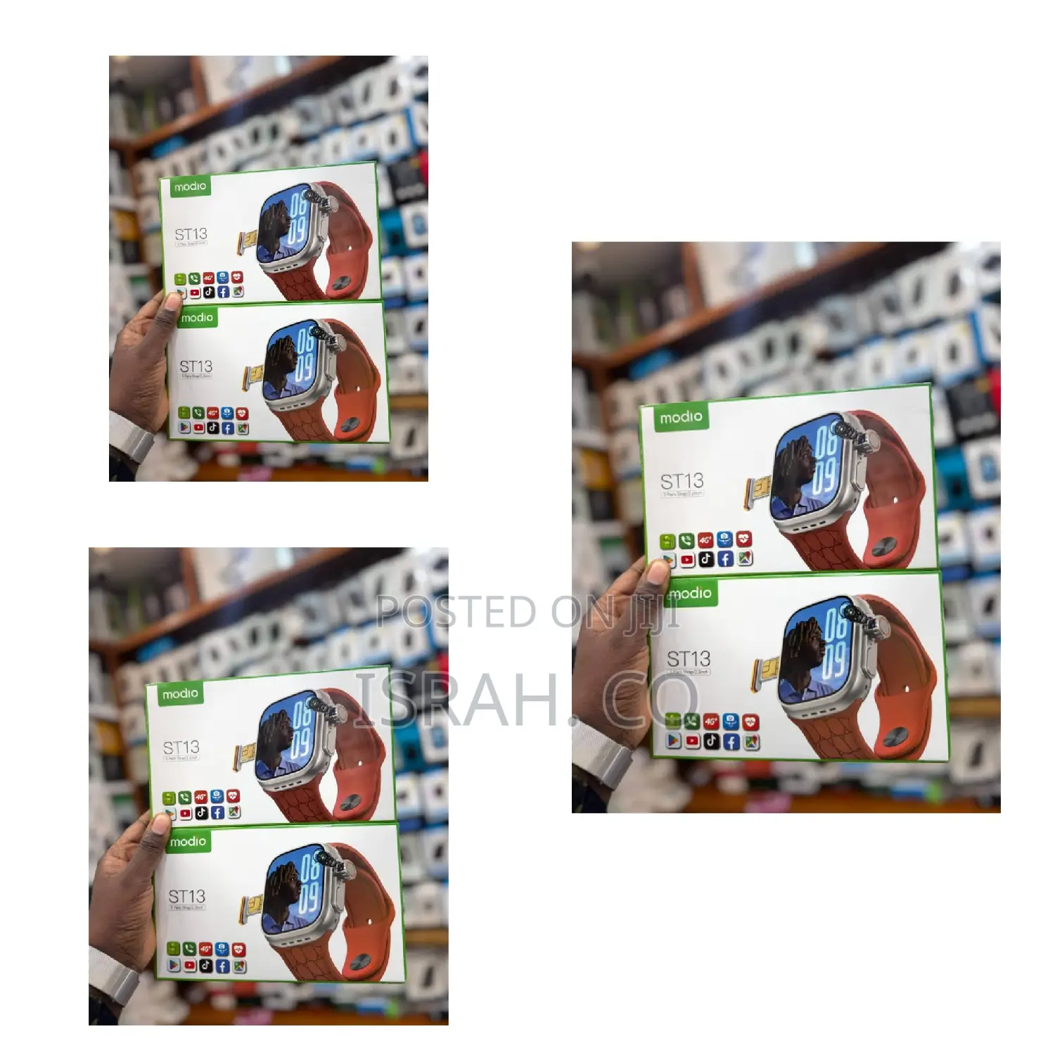 Modio St13 Smart Watch 2.2 Inch Full Screen Display