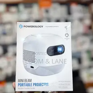Powerology Palm Size Portable Hd Projector