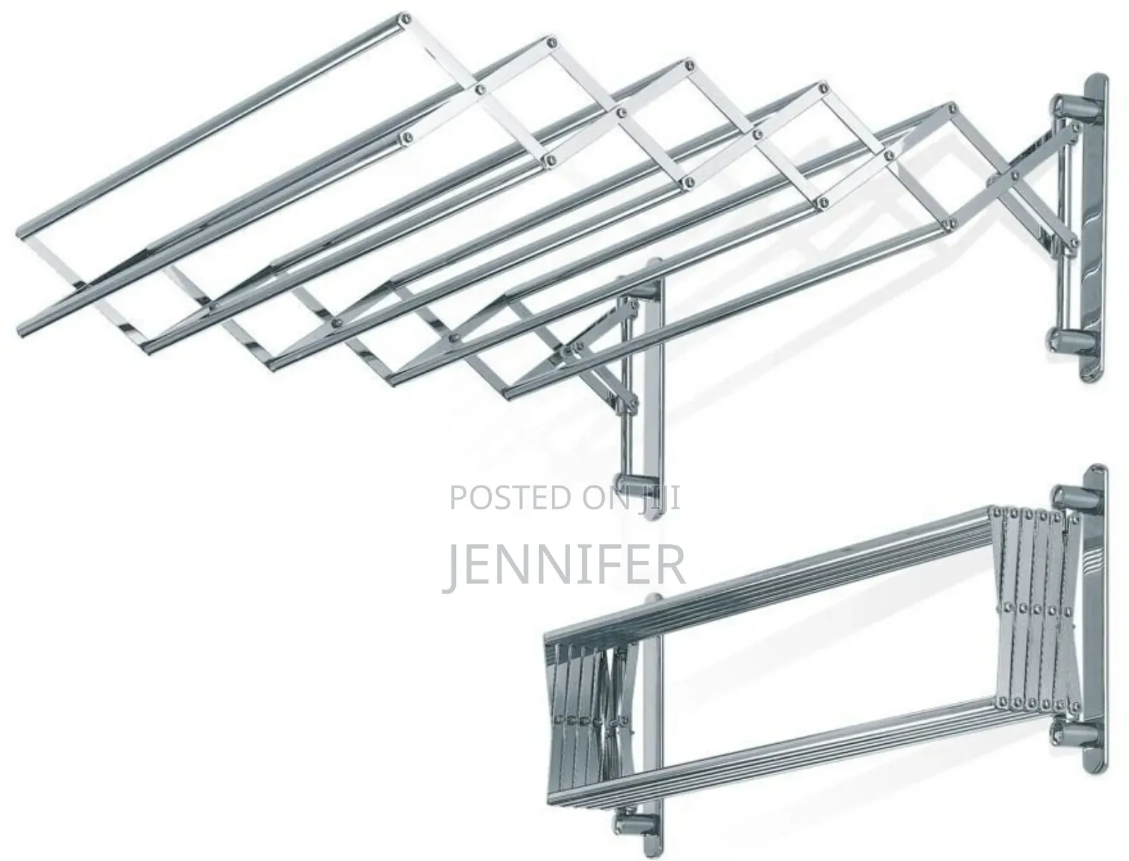 Telescopic Wall Mounted Towel and Clothes Organisers