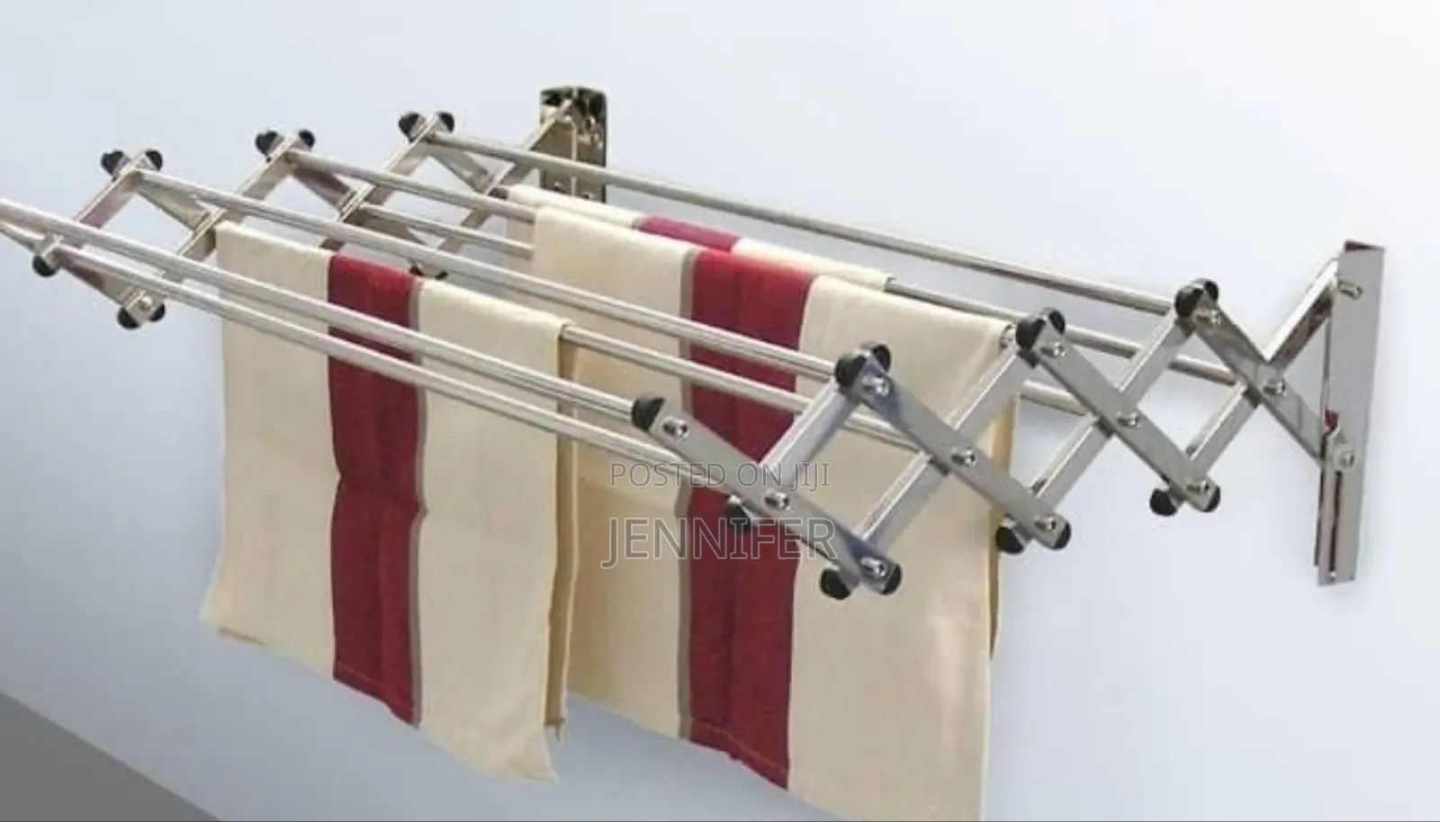 Telescopic Wall Mounted Towel and Clothes Organisers