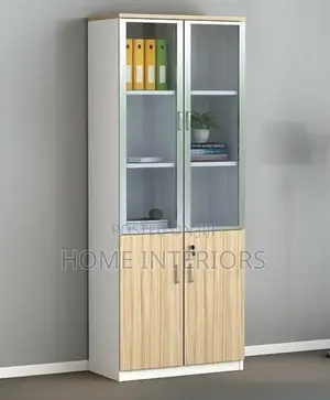 Side Board With Door Glass