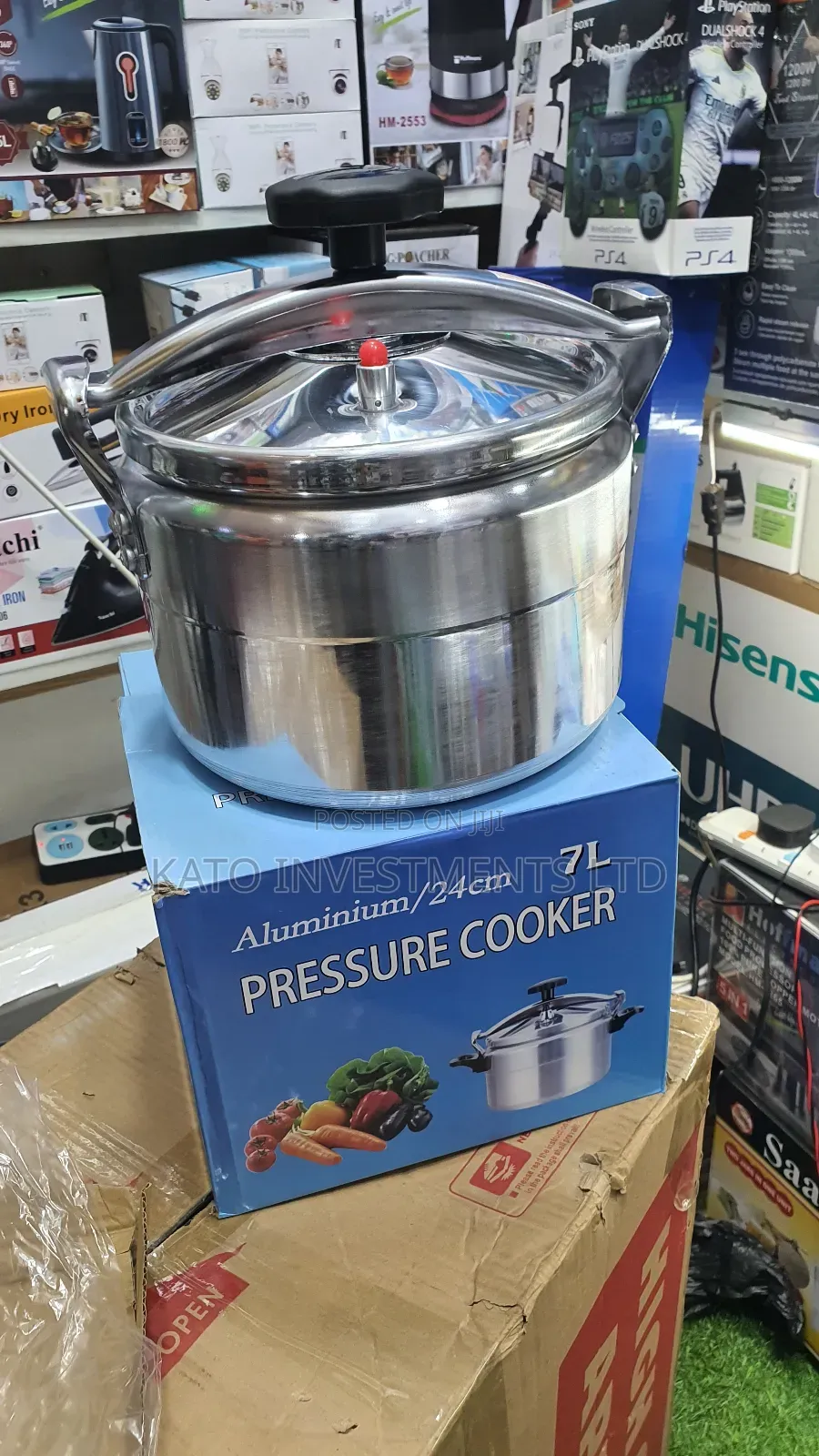 Aluminium 24cm 7l Pressure Cooker