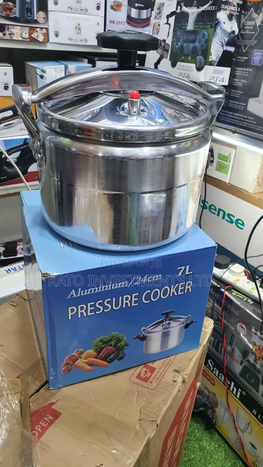 Aluminium 24cm 7l Pressure Cooker