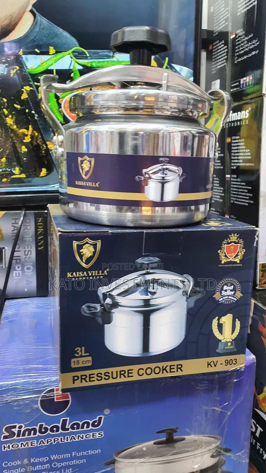 Kaisha 3l Pressure Cooker