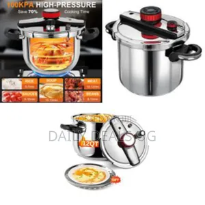15 Litre Commercial Pressure Cooker Stainless Steel Soup Warmer Rice