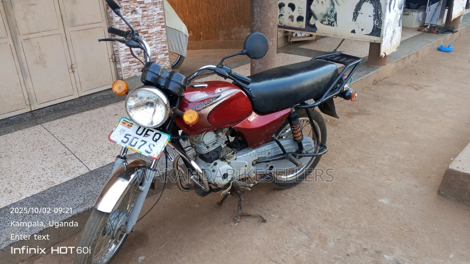 Bajaj Boxer 100 2022 Red