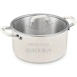 24cm Stainless Steel Stock Locking Pot With Lid