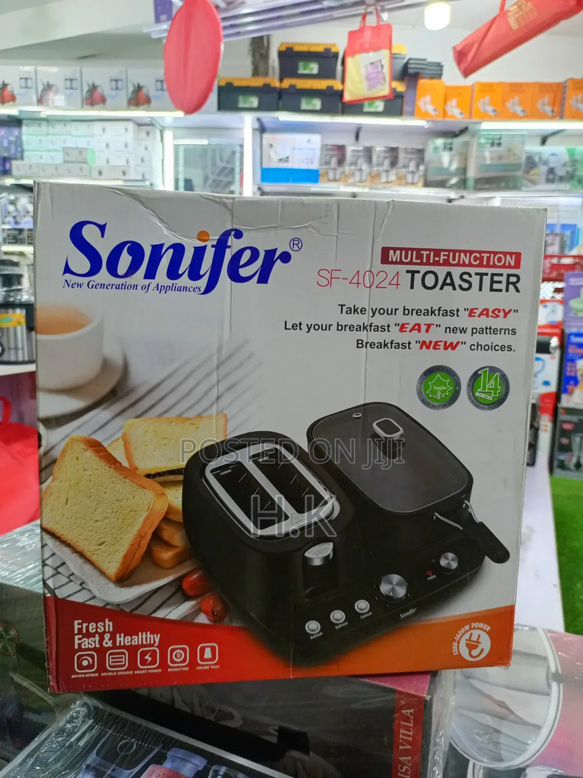 Sonifer Sf-4024 Multi-Function Toaster.