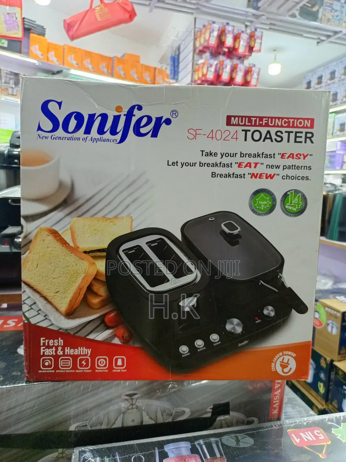 Sonifer Sf-4024 Multi-Function Toaster.