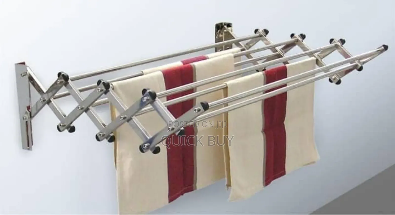 Telescopic Wall Mounted Towel and Clothes Organisers