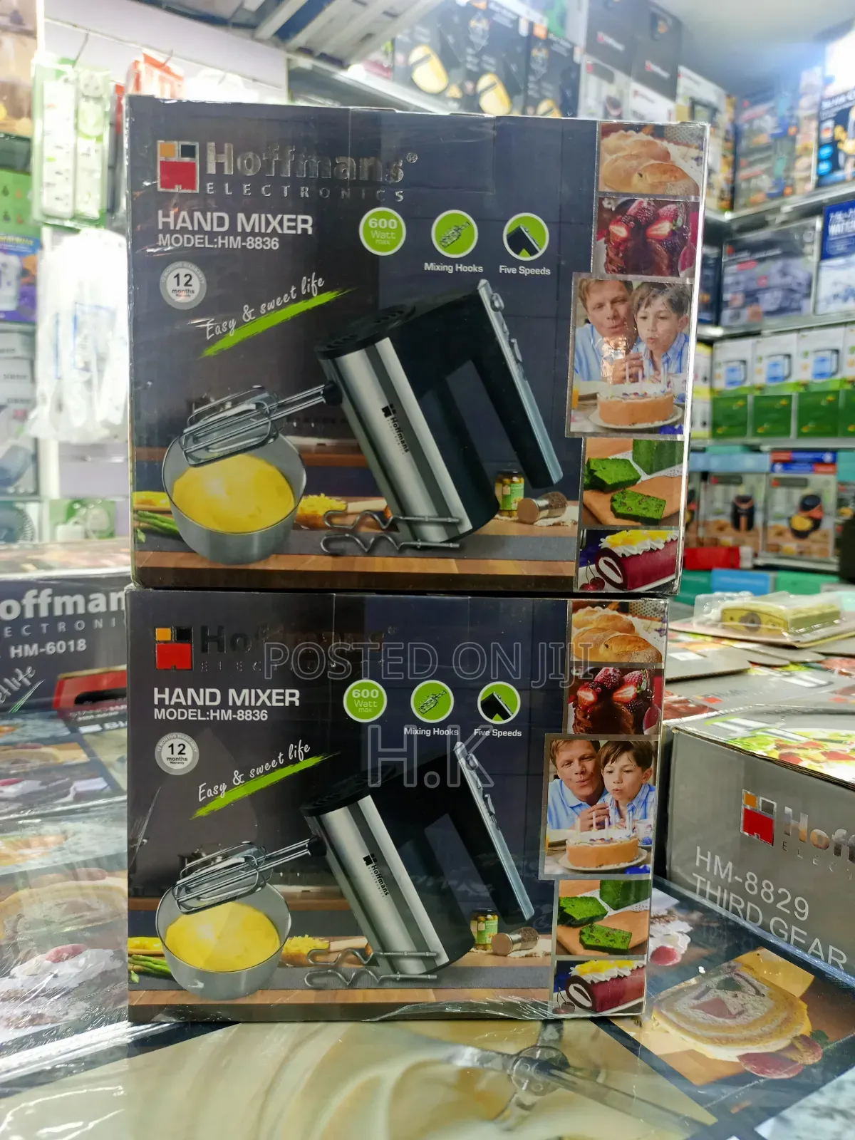 Hoffmans Hand Mixer, Model Hm-8836.