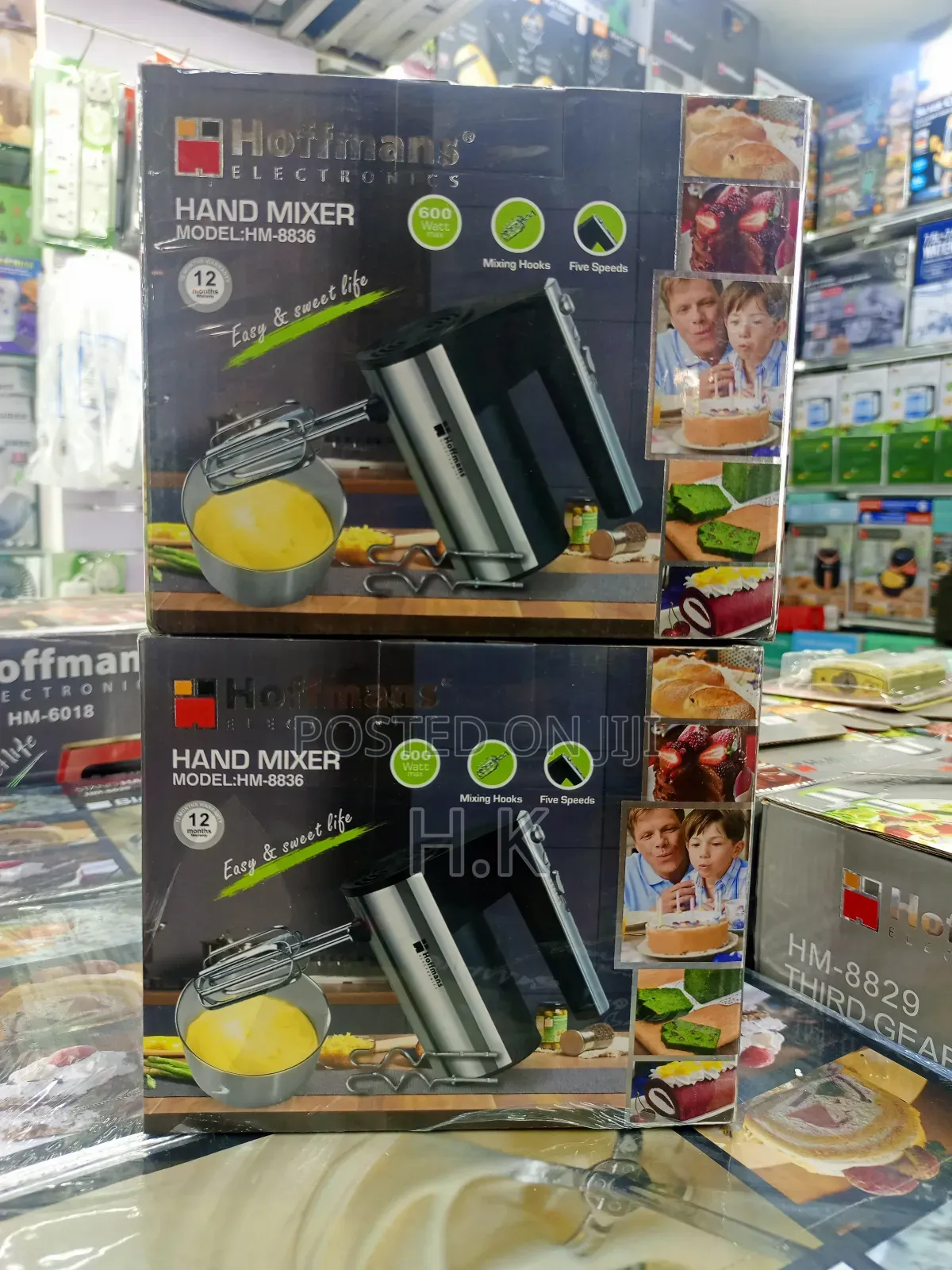Hoffmans Hand Mixer, Model Hm-8836.