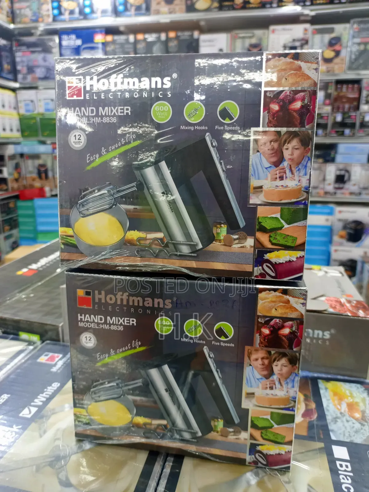 Hoffmans Hand Mixer, Model Hm-8836.