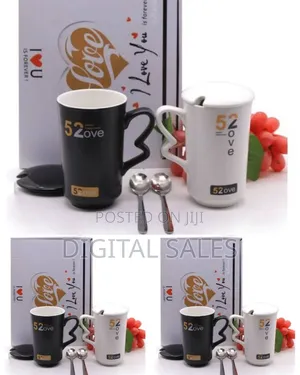 Breakfast Tea Cups Gift Set, 2pcs