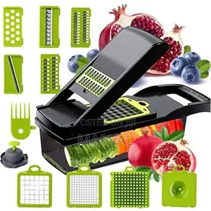 16 in 1 Multifunctional Vegetable Chopper Handle, Vegetable Slicer