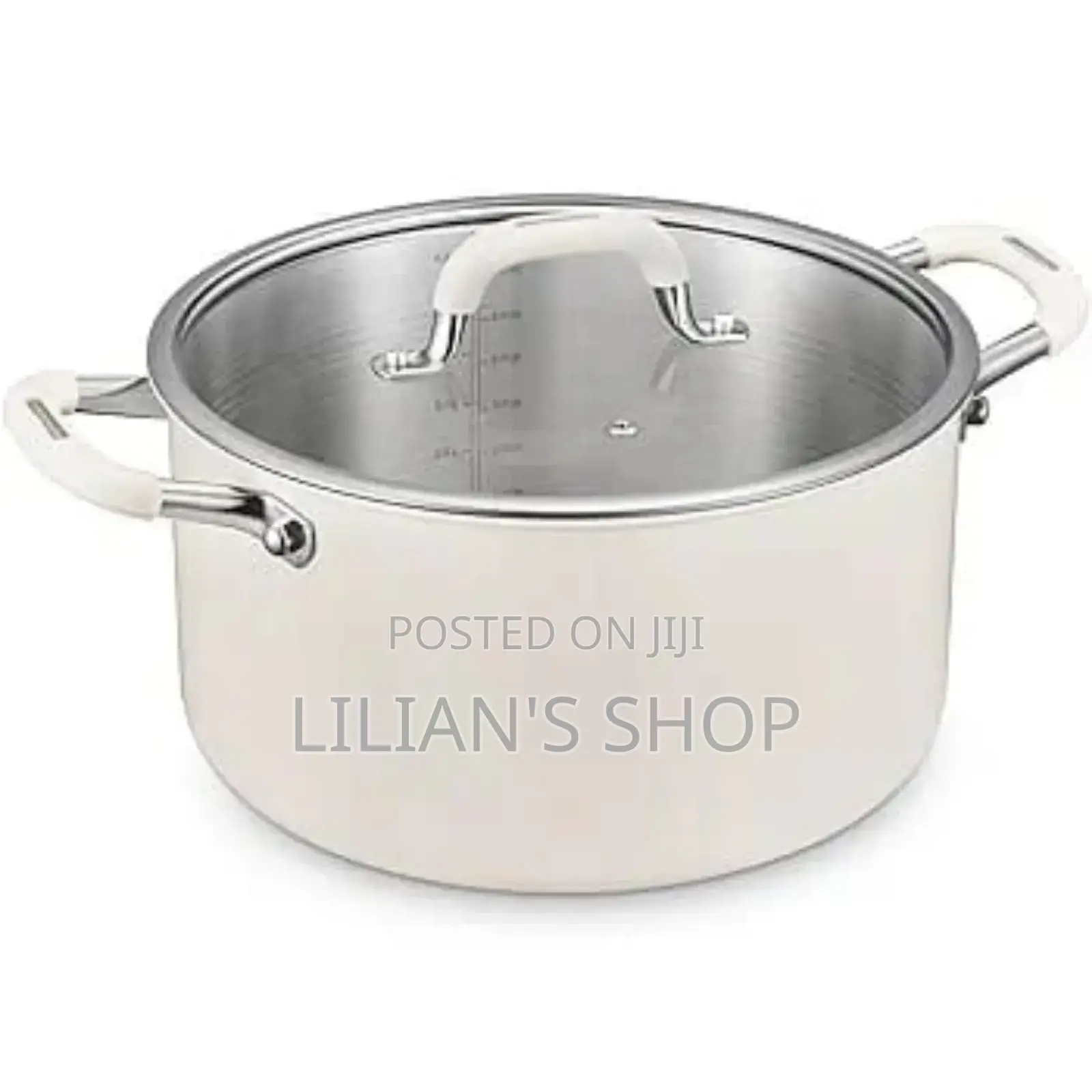 24cm Stainless Steel Stock Locking Pot With Lid