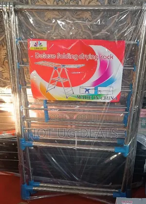 Deluxe Metallic Folding Clothes Hanger