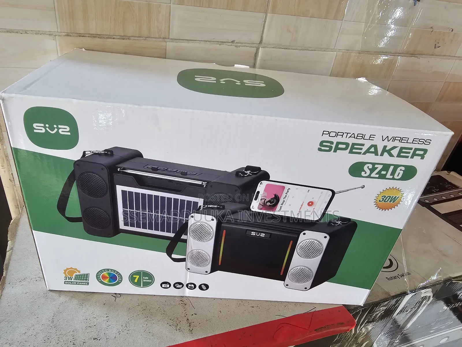 Sl -L6 Rechargeable Bluetooth Speaker