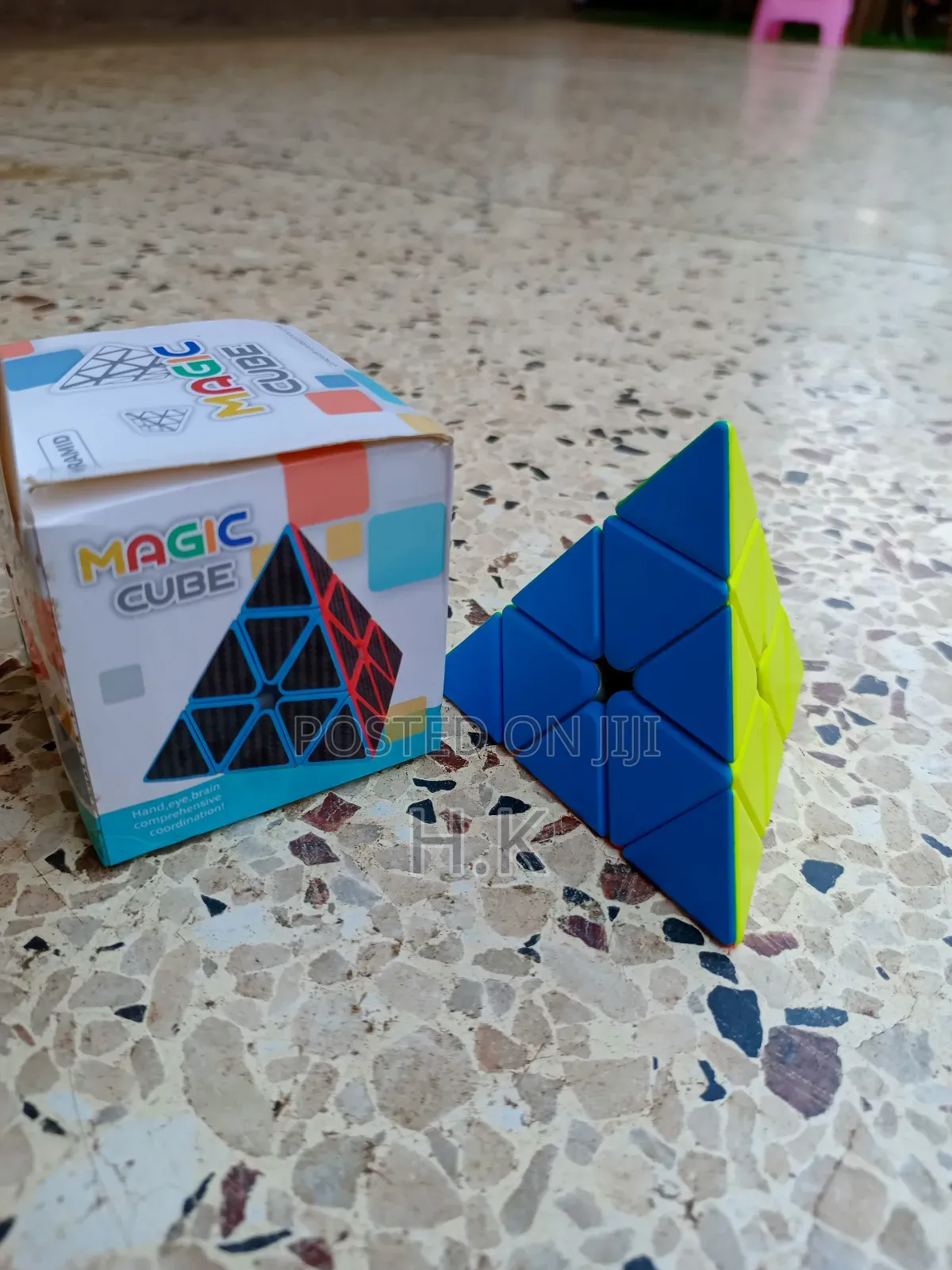 Pyramid-shaped Rubik's Cube