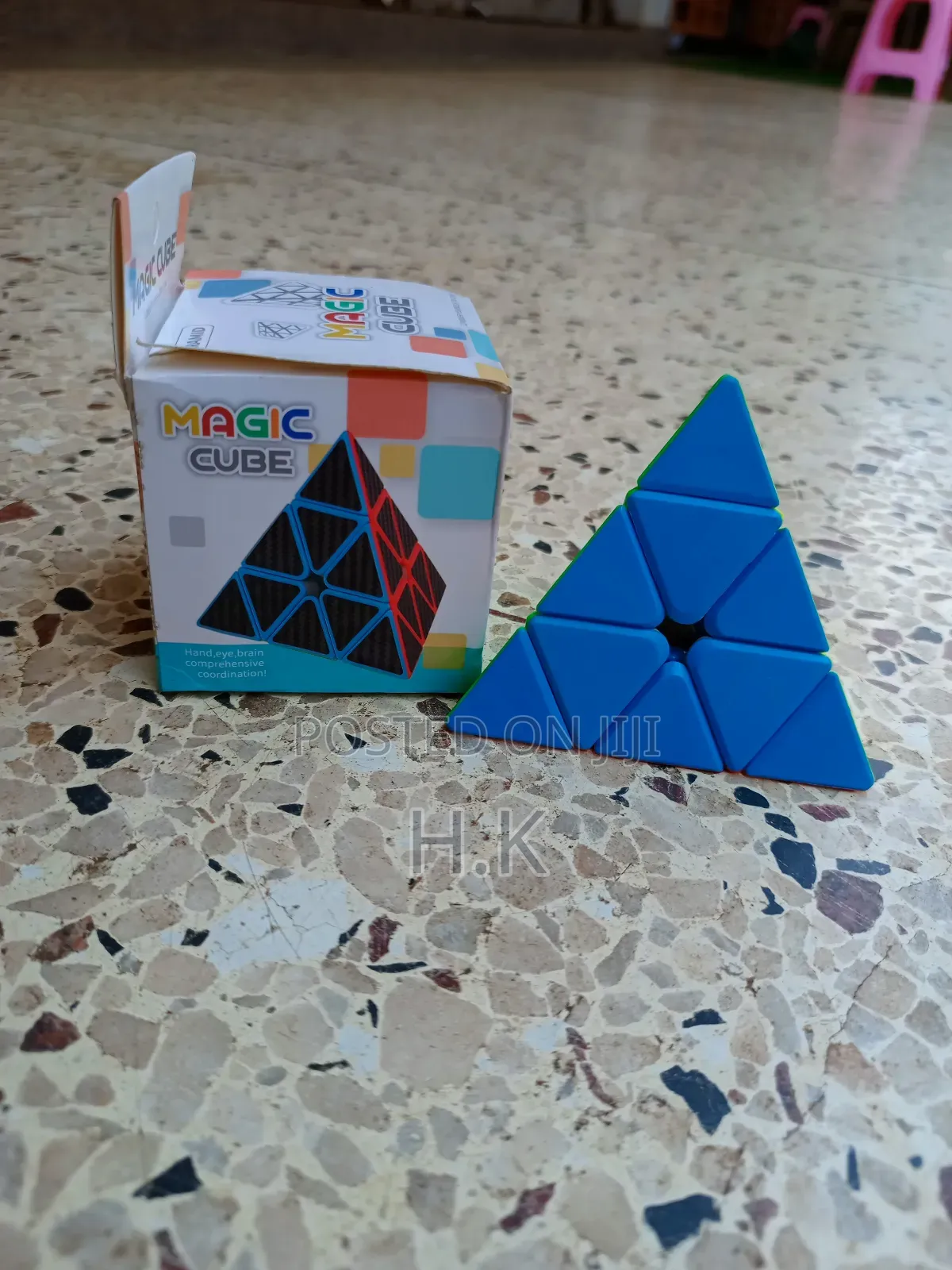 Pyramid-shaped Rubik's Cube