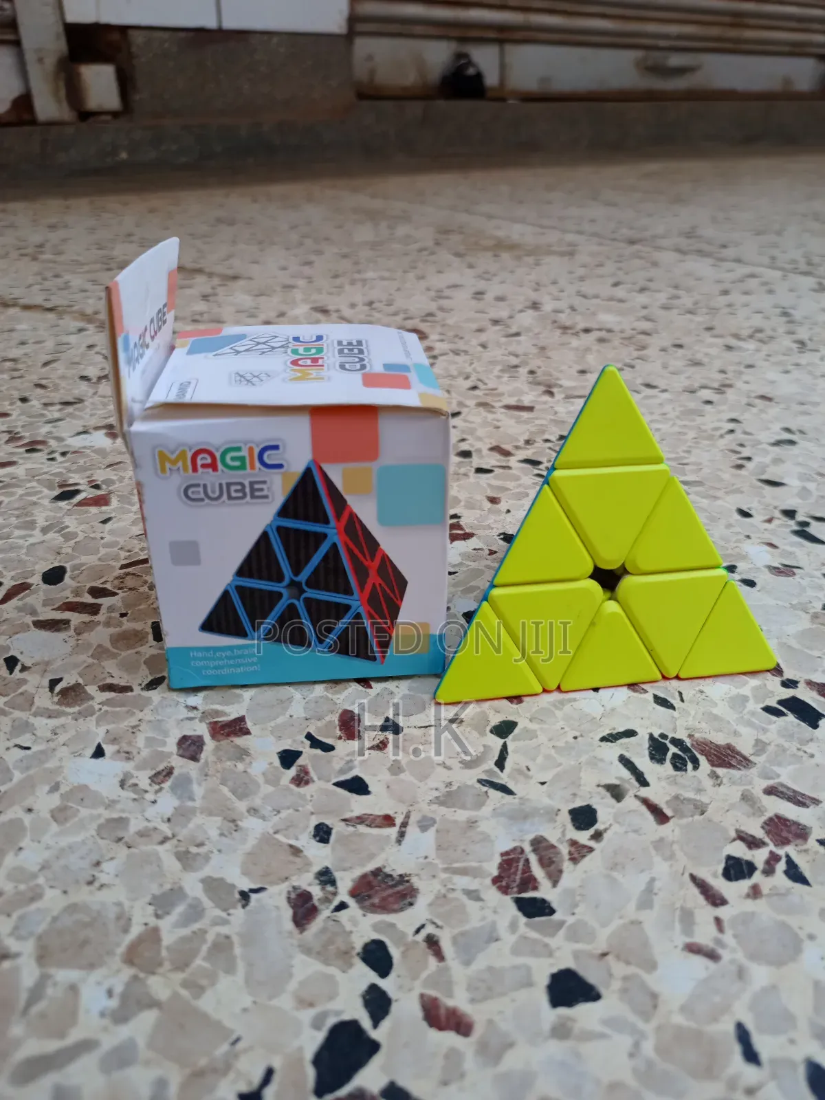 Pyramid-shaped Rubik's Cube