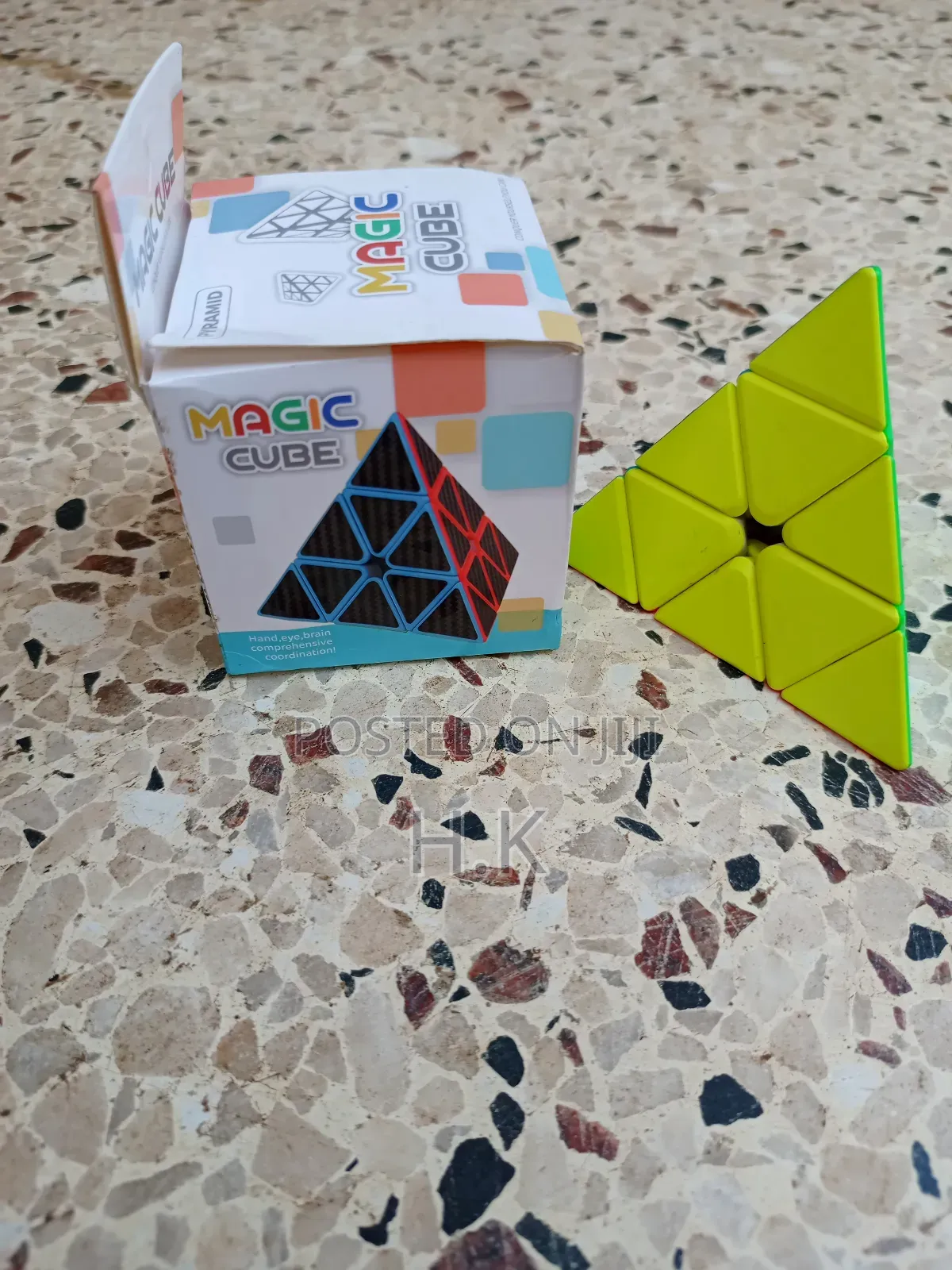 Pyramid-shaped Rubik's Cube