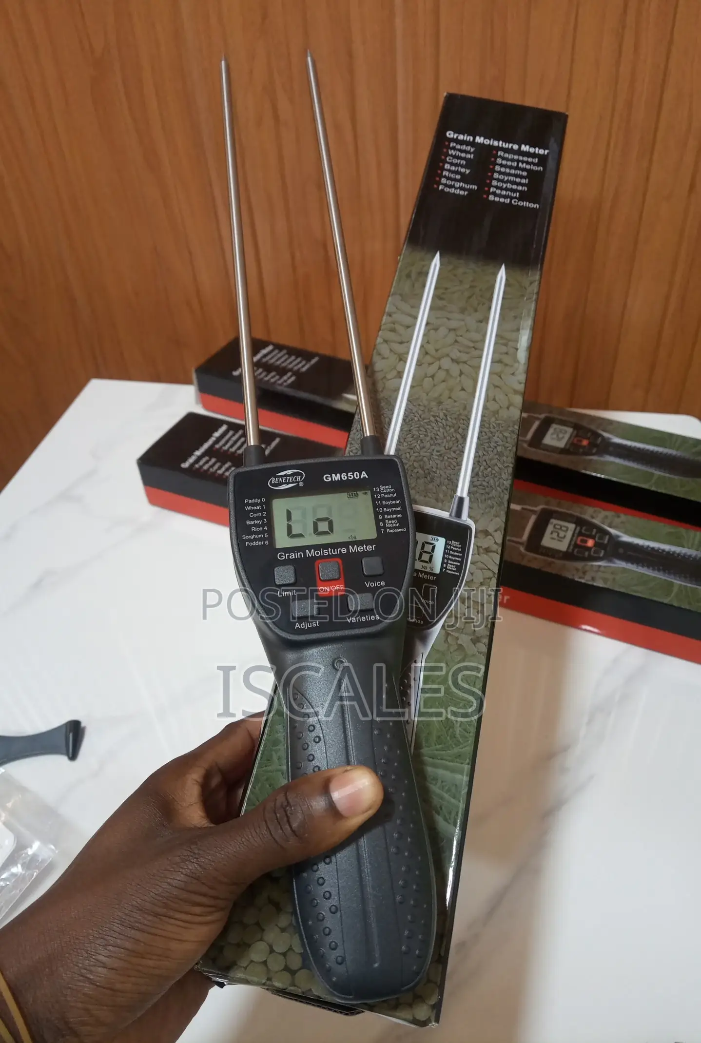 Probe Grain Moisture Meter Groundnuts, Grain Moisture Meters