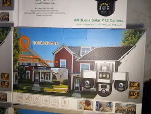 Solar Camera 3lens PTZ