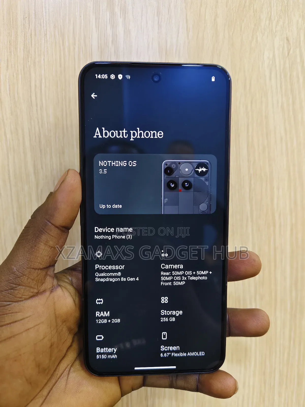 New Nothing Phone 3 256 GB Black