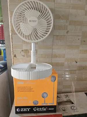 Zhy Foldable Rechargeable Table Fan