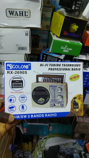 Solar Radio Fm Am Sw Three Band Radio