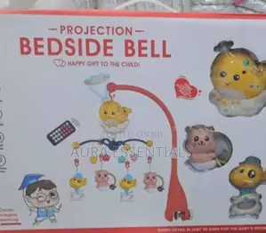 Baby Crib Projection Bedside Bell
