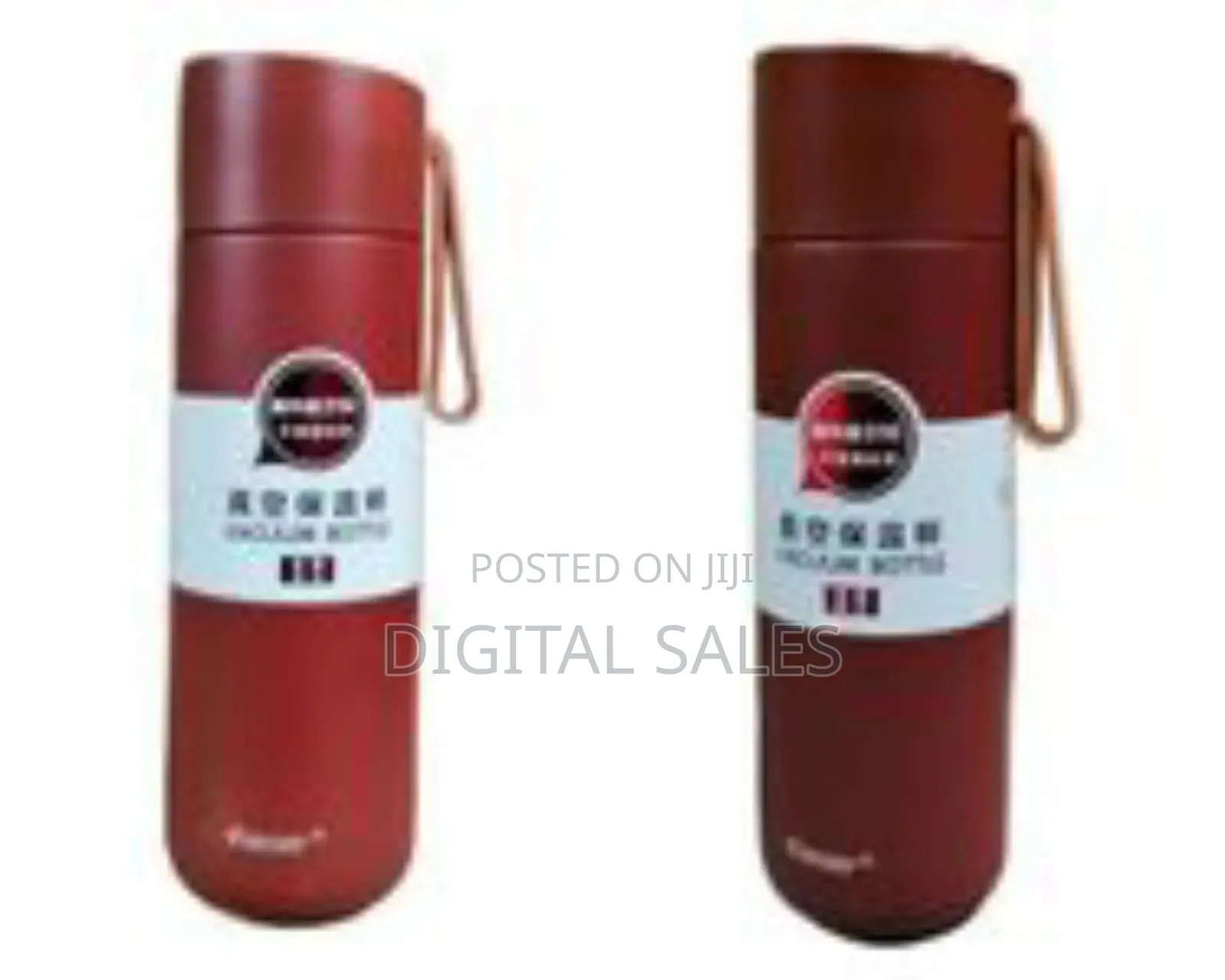 Double Wall Stainless Steel Insulated Vacuum Flask 500ml- Maroon