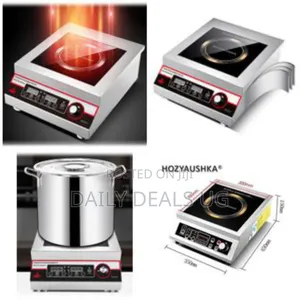 Stainless Steel Single Burner Commercial Induction Cooker
