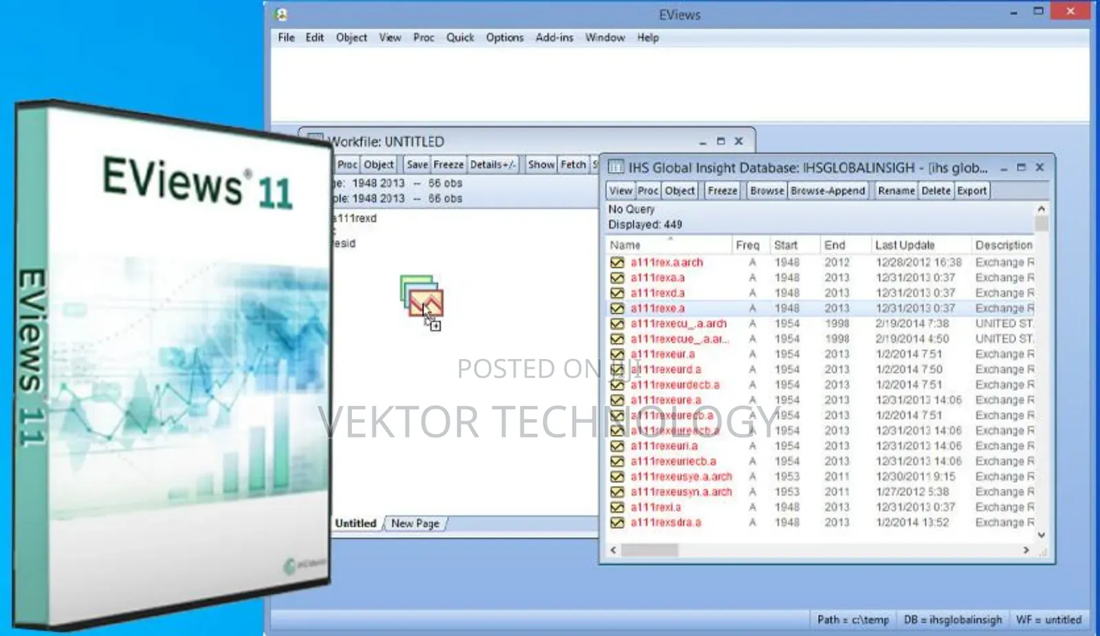 Top Data Analysis Software | Econometrics Forecasting Pro!