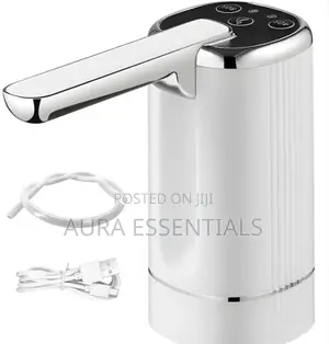 Automatic Water Dispenser Pump Black White